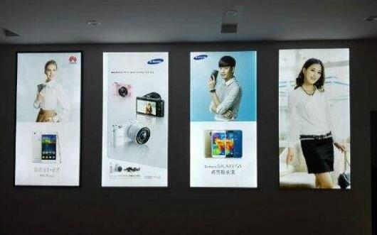 超薄燈箱門頭的立體外觀與獨特的材料性質