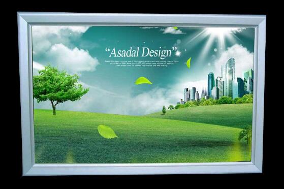 鄭州鋁合金框超薄燈箱為什么可以防水？